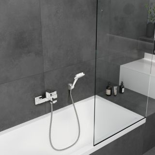Смеситель для ванны с душем  Hansgrohe Vernis Shape 71450000